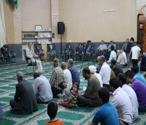 سخنرانی در جمع اهالی  منطقه توس ( مسجد امام حسین ع )